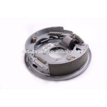 Complete 10''x2-1/4'' hydraulic free backing brake assembly for trailer ( back plate ssurface treatment:Dacromet)